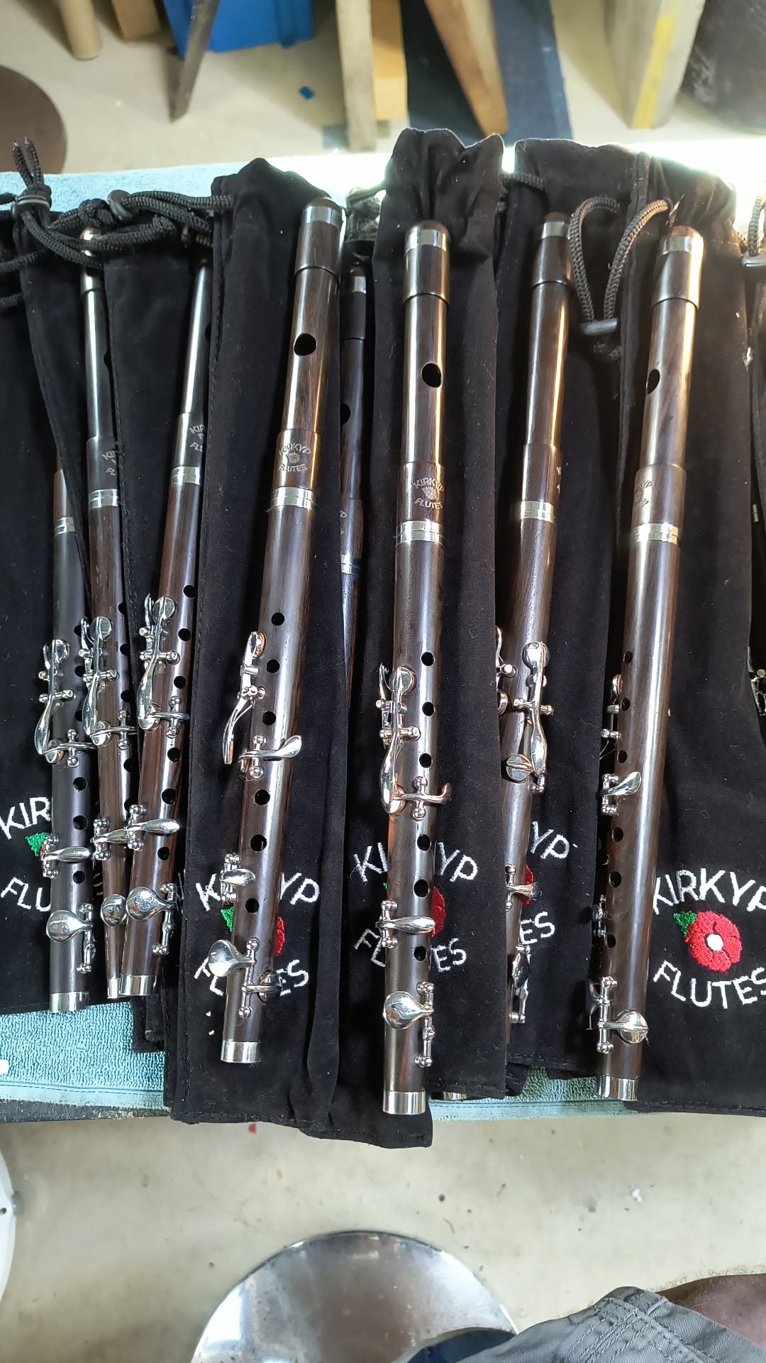 delrin marching flutes